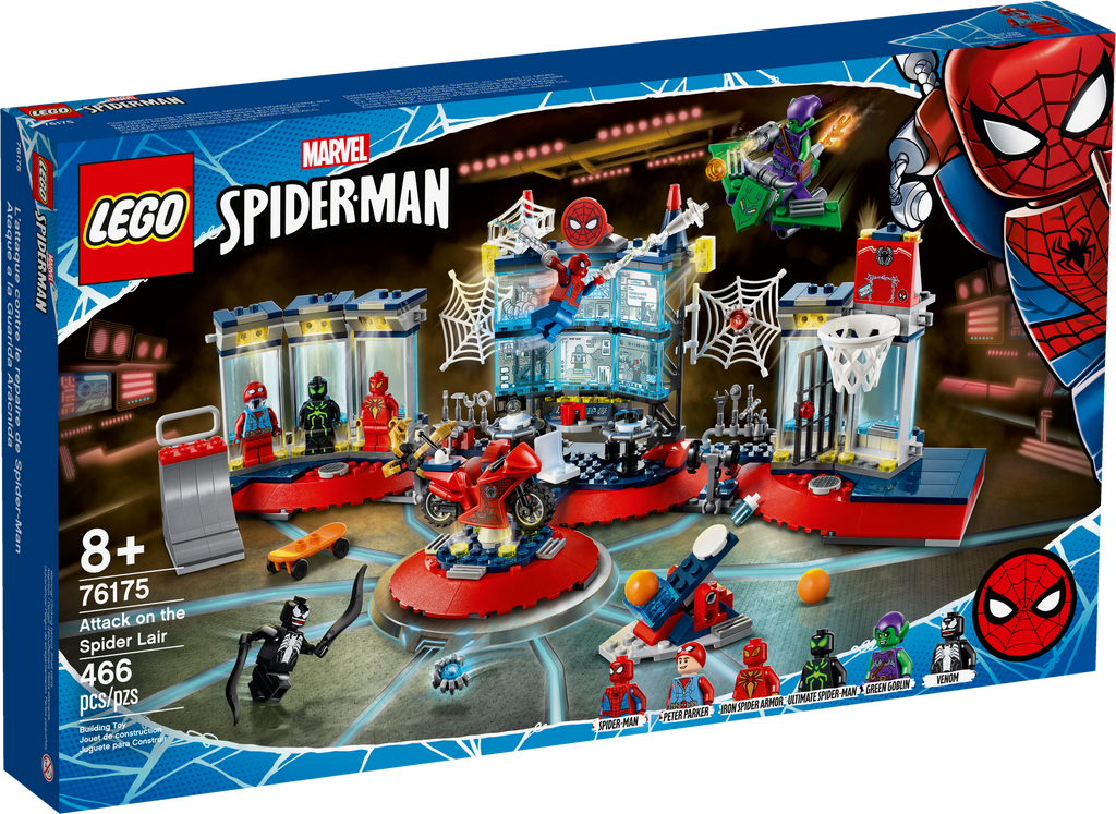 76175 Attack on the Spider Lair product image 2, provided for visual reference and product detail review