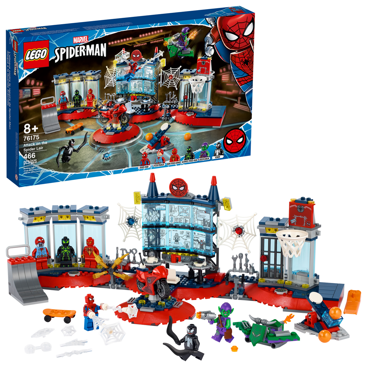 76175 Attack on the Spider Lair product image 1, provided for visual reference and product detail review