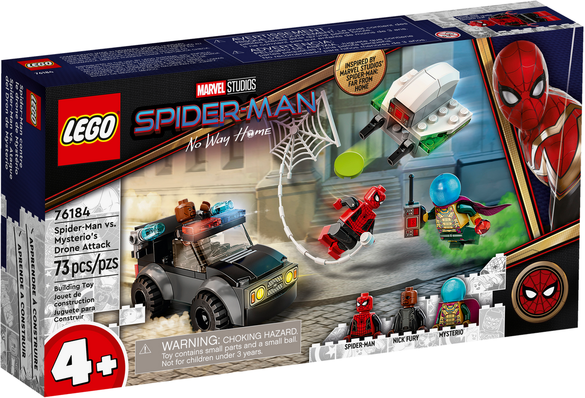 76184 Spider-Man vs. Mysterio’s Drone Attack* product image 2, provided for visual reference and product detail review