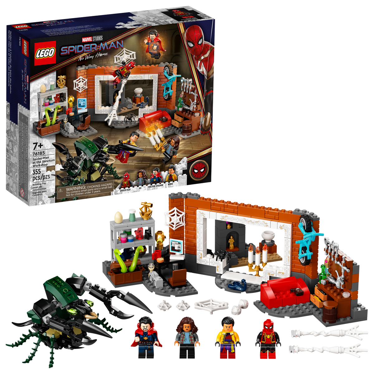 76185 Spider-Man at the Sanctum Workshop product image 1, provided for visual reference and product detail review
