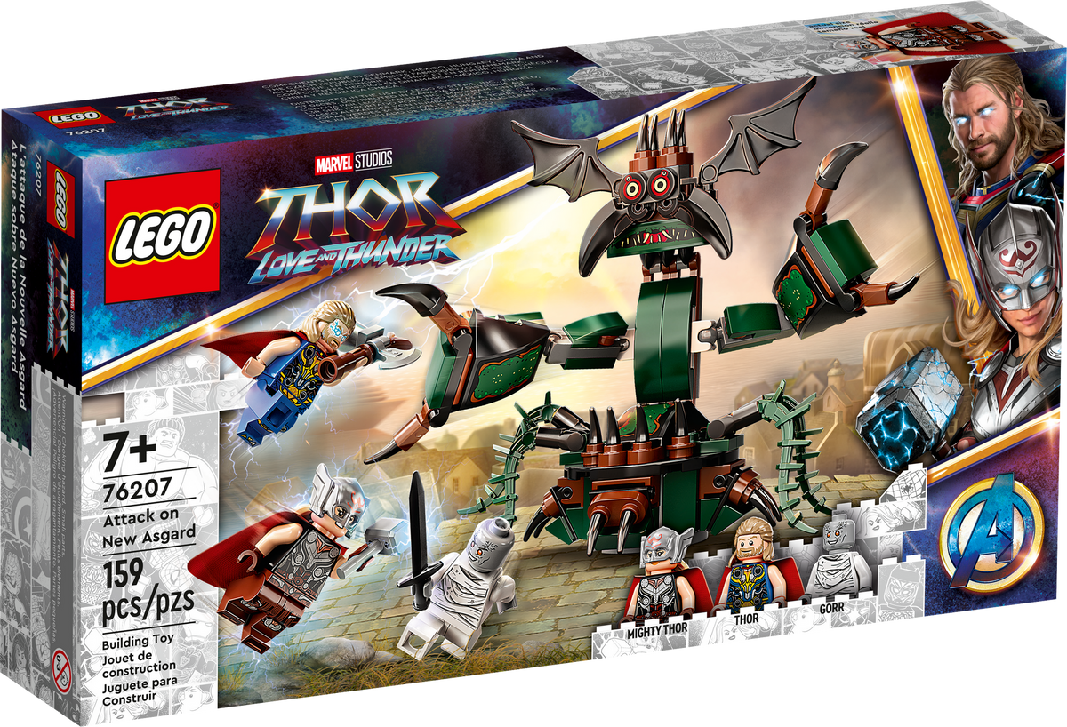 76207 Attack on New Asgard product image 1, provided for visual reference and product detail review