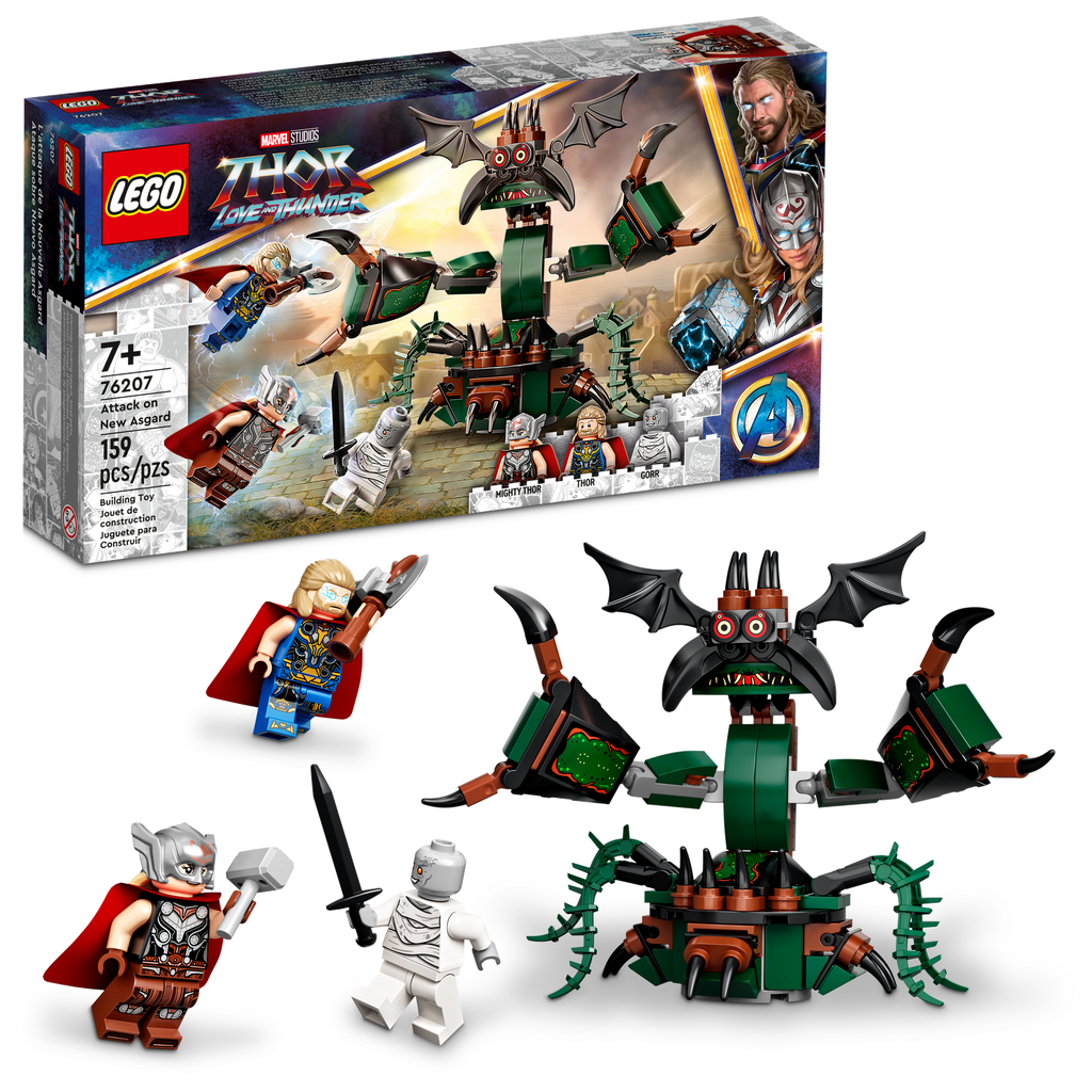 76207 Attack on New Asgard product image 2, provided for visual reference and product detail review