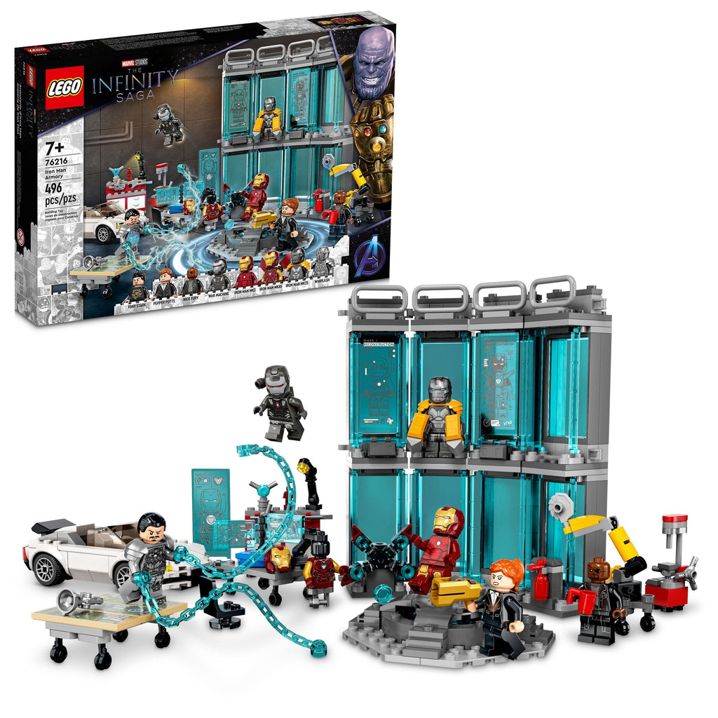 76216 Iron Man Armory* product image 1, provided for visual reference and product detail review
