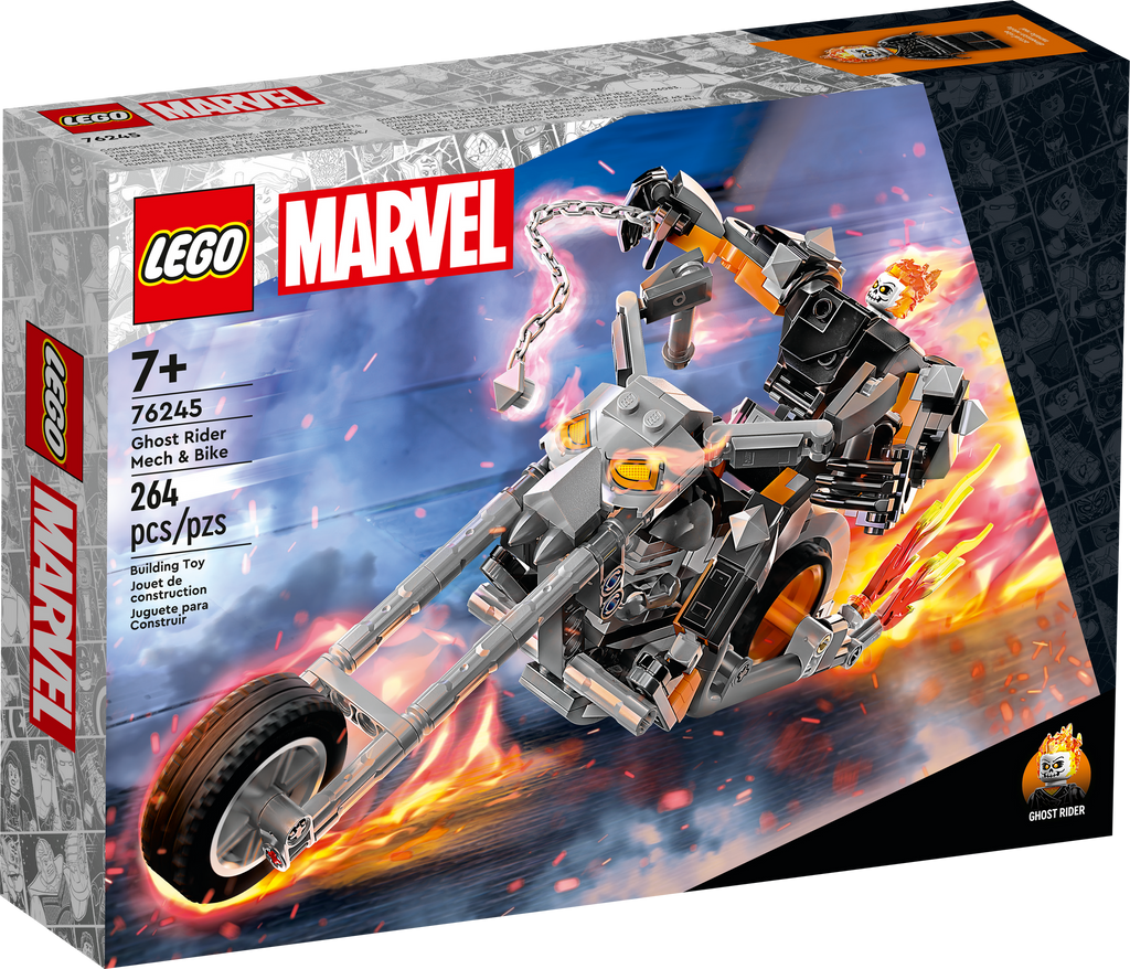 76245 Ghost Rider Mech & Bike product image 2, provided for visual reference and product detail review
