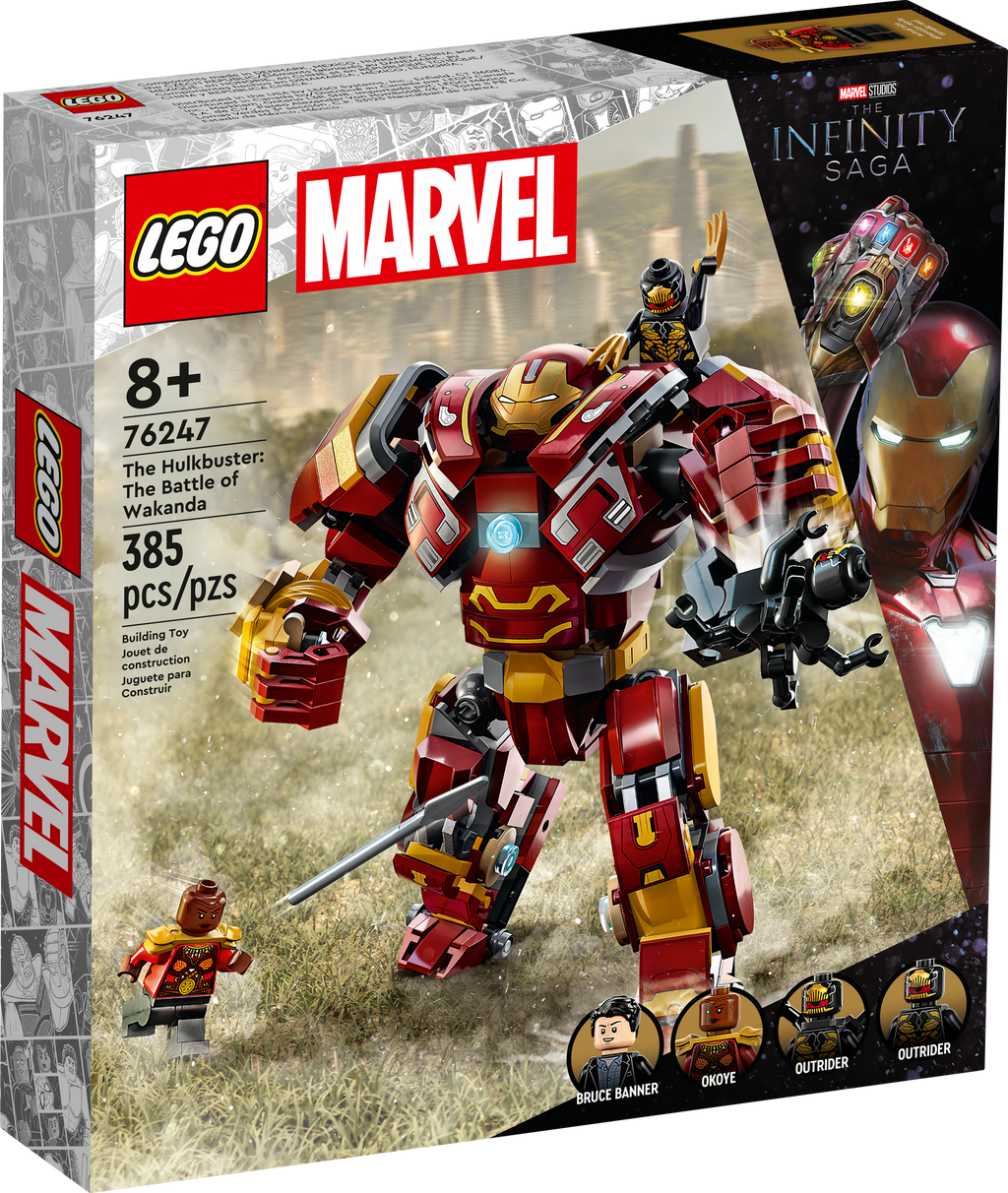 76247 The Hulkbuster: The Battle of Wakanda product image 2, provided for visual reference and product detail review