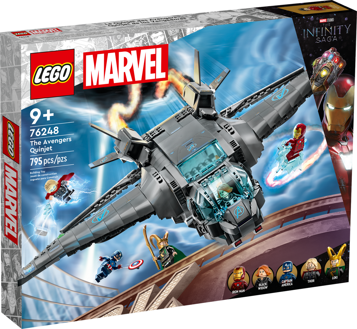 76248 The Avenger's Quinjet* product image 2, provided for visual reference and product detail review