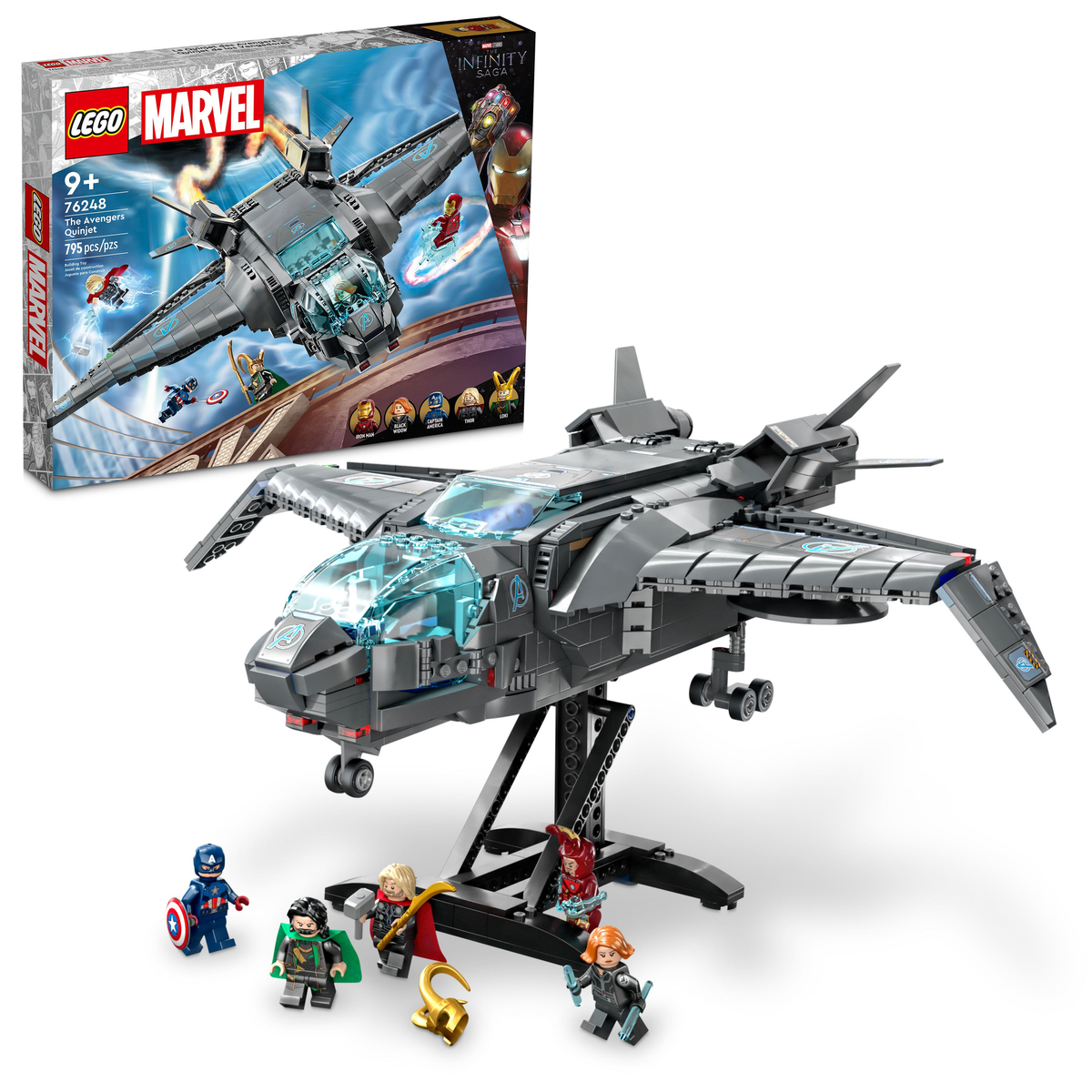 76248 The Avenger's Quinjet* product image 1, provided for visual reference and product detail review