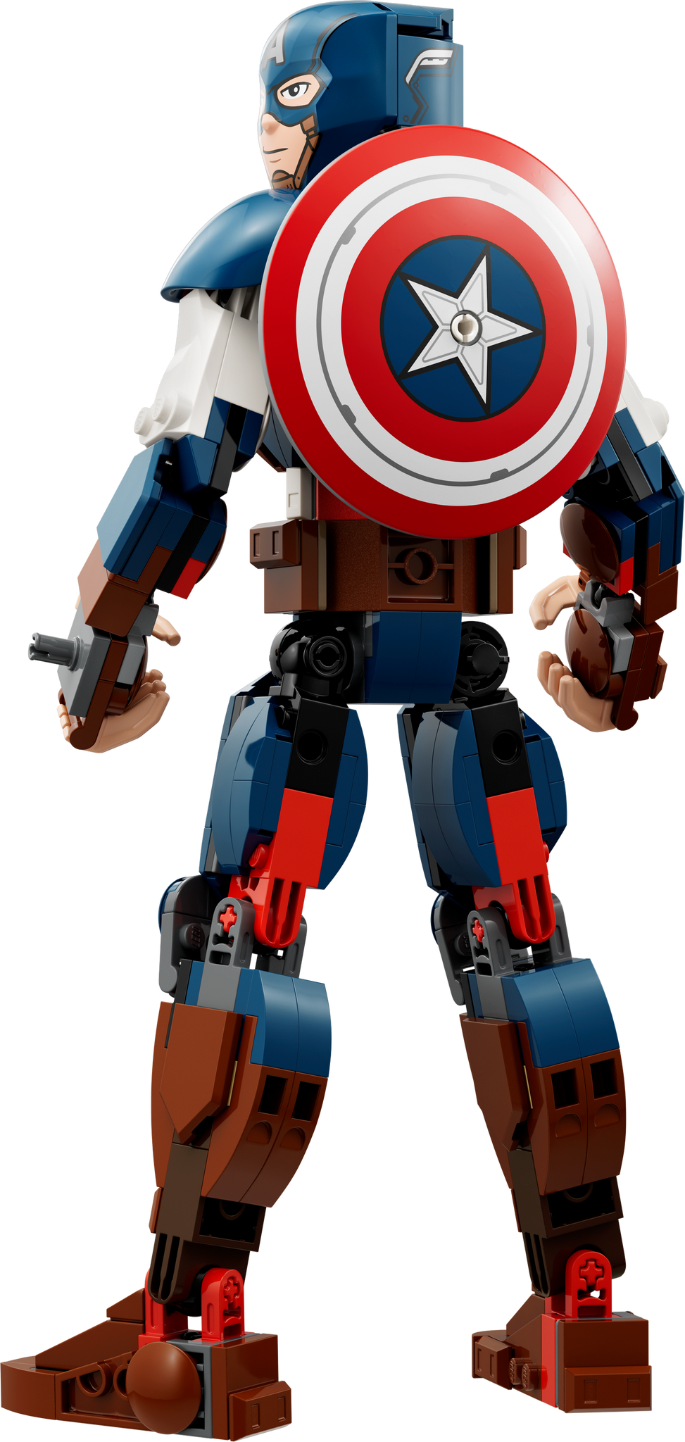 76258 Captain America Construction Figure product image 3, provided for visual reference and product detail review