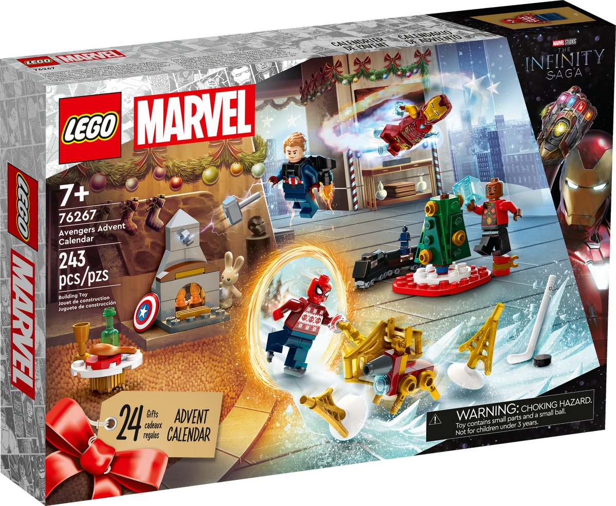 76267 LEGO Marvel Avengers Advent Calendar 2023 product image 1, provided for visual reference and product detail review