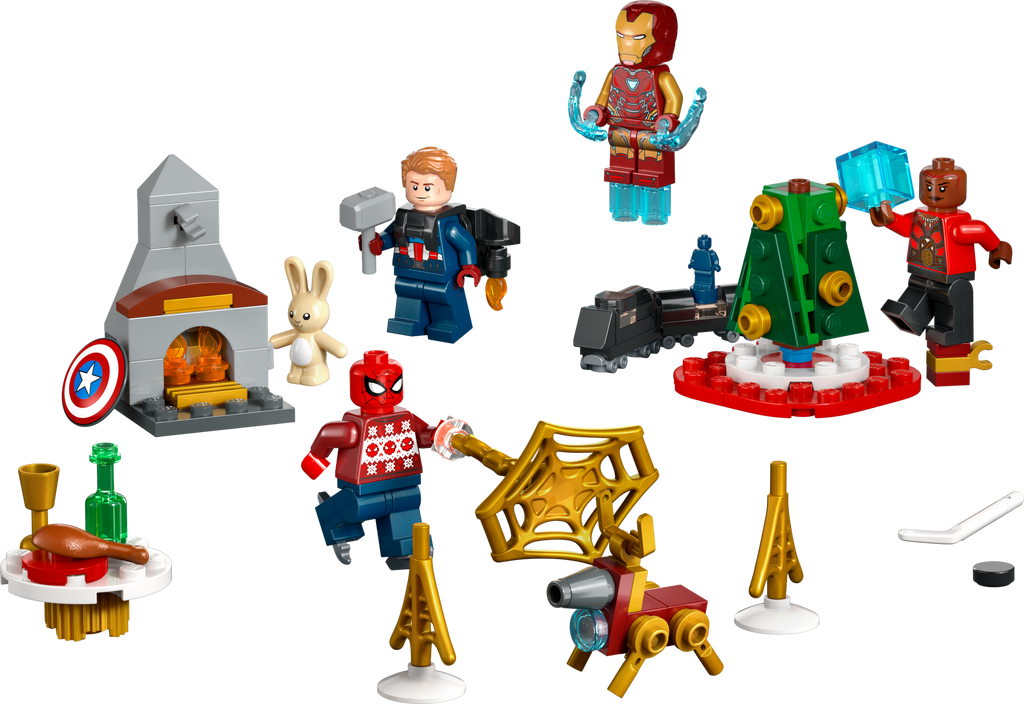 76267 LEGO Marvel Avengers Advent Calendar 2023 product image 3, provided for visual reference and product detail review