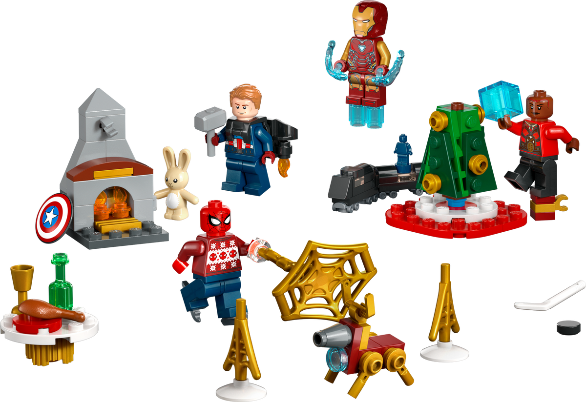 76267 LEGO Marvel Avengers Advent Calendar 2023 product image 3, provided for visual reference and product detail review