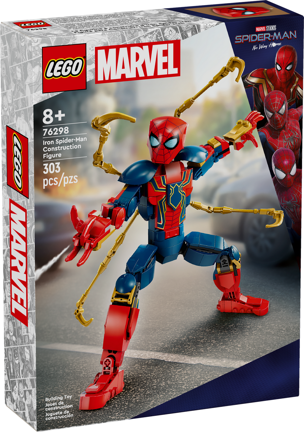 76298 76298 Iron Spider-Man Construction Figure product image 2, provided for visual reference and product detail review