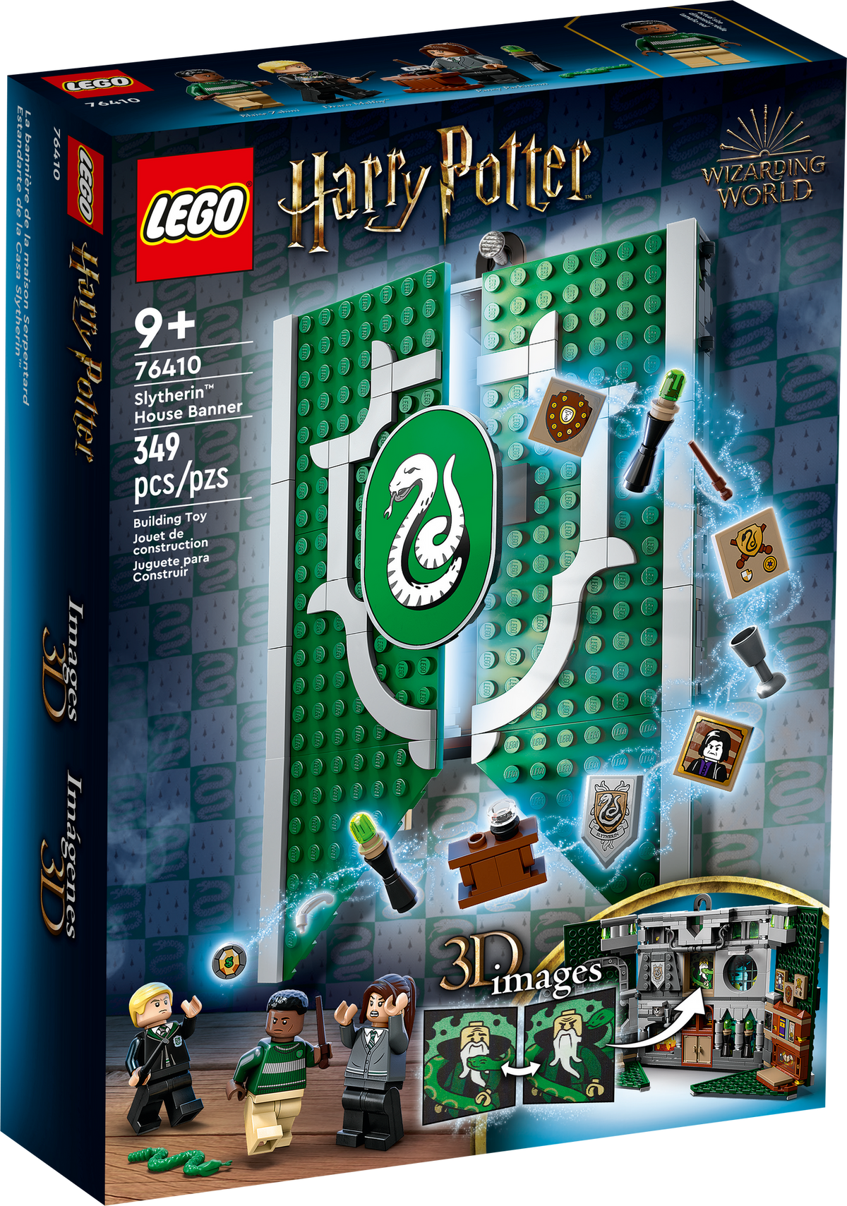 76410 Slytherin House Banner* product image 2, provided for visual reference and product detail review