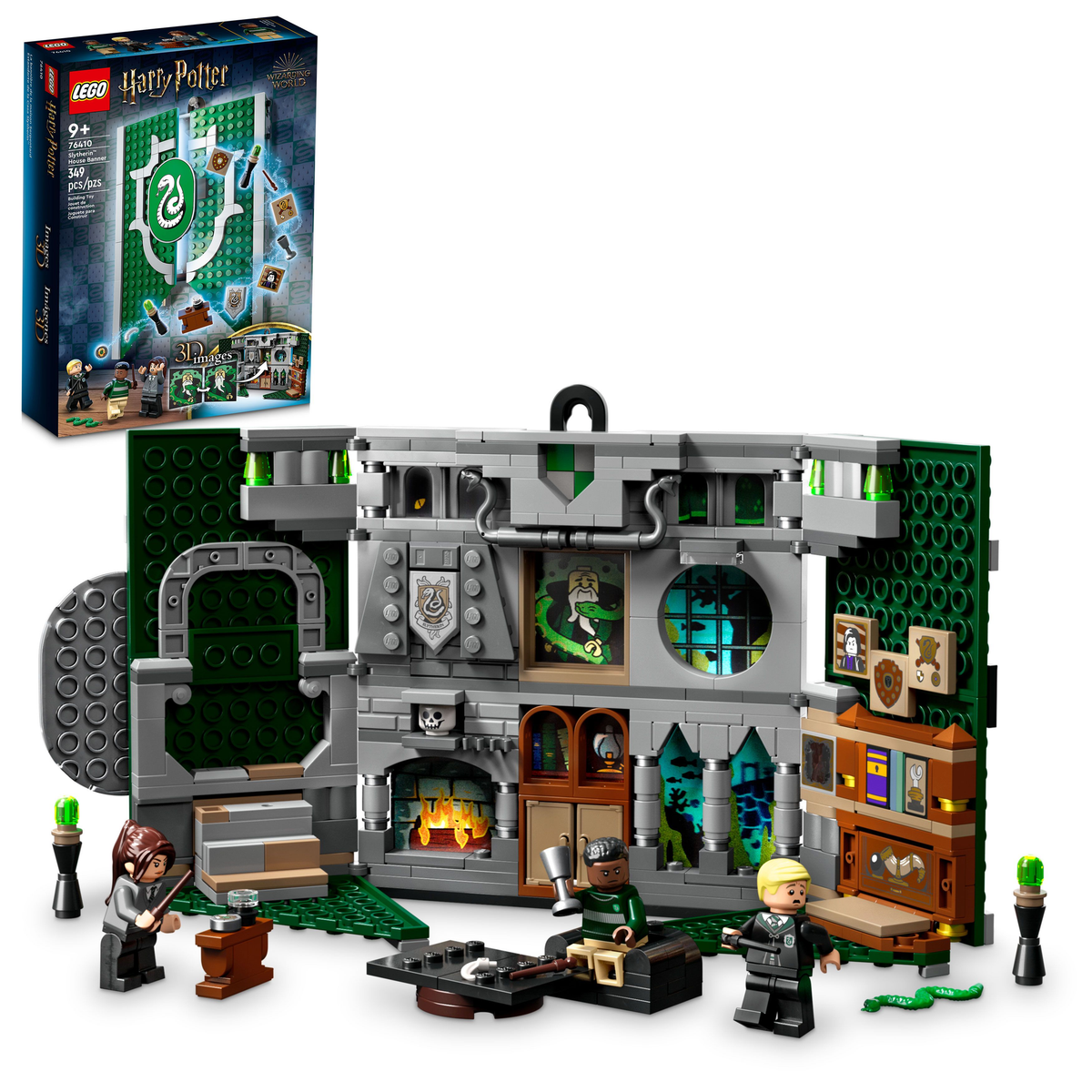 76410 Slytherin House Banner* product image 1, provided for visual reference and product detail review