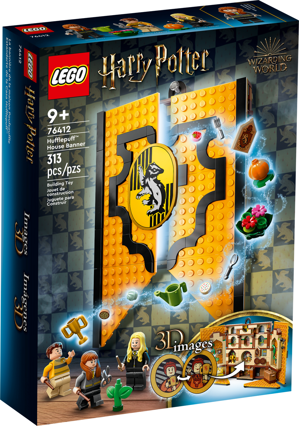 76412 Hufflepuff House Banner product image 2, provided for visual reference and product detail review