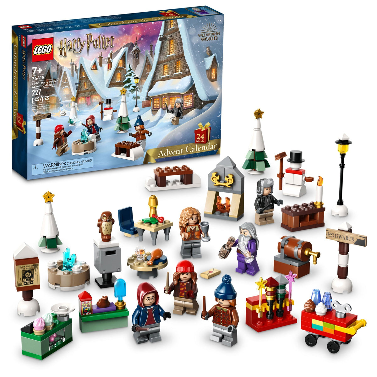 76418 LEGO Harry Potter Advent Calendar 2023 product image 1, provided for visual reference and product detail review