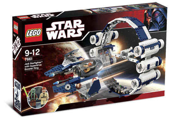 7661 Jedi Starfighter with Hyperdrive Booster Ring (C) product image 1, provided for visual reference and product detail