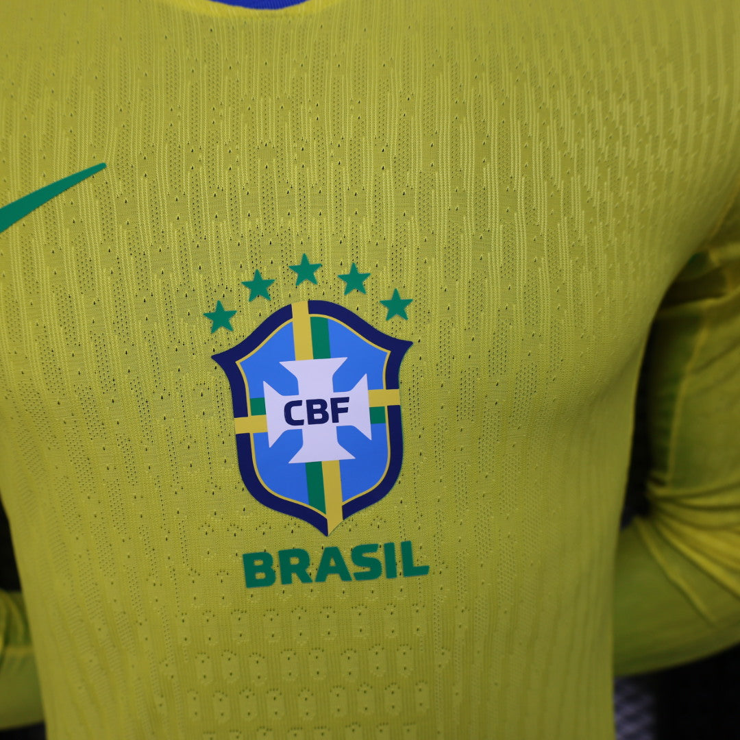 Player Version Brazil Jersey 25/26 Home Long Sleeves product image 9