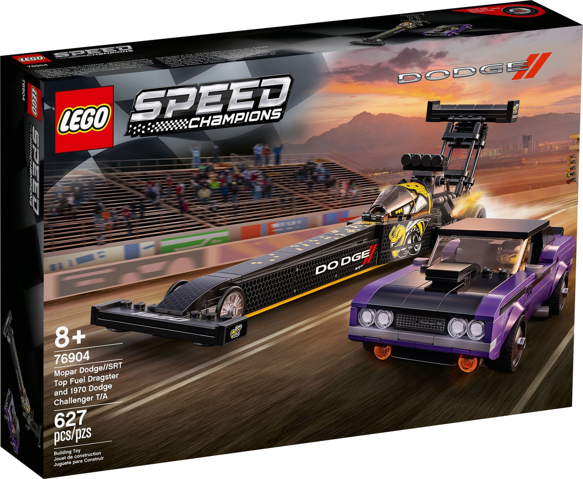 76904 Mopar Dodge//SRT Top Fuel Dragster and 1970 Dodge Challenger T/A product image 2, provided for visual reference and