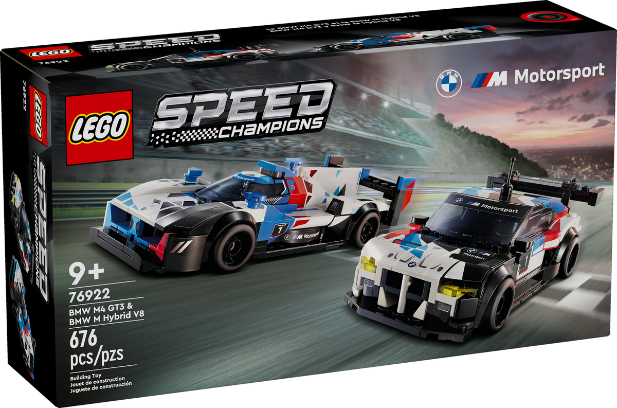 76922 BMW M4 GT3 & BMW M Hybrid V8 Race Cars* product image 2, provided for visual reference and product detail review