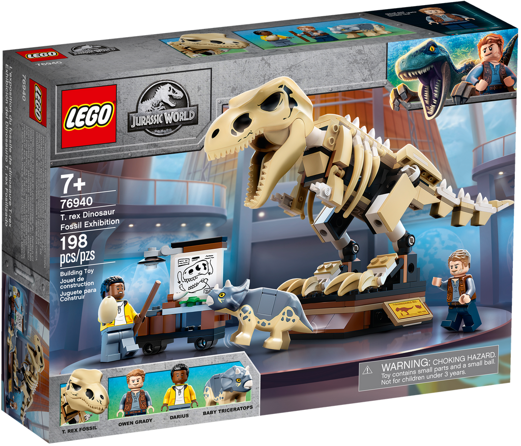 76940 T. rex Dinosaur Fossil Exhibition* product image 2, provided for visual reference and product detail review
