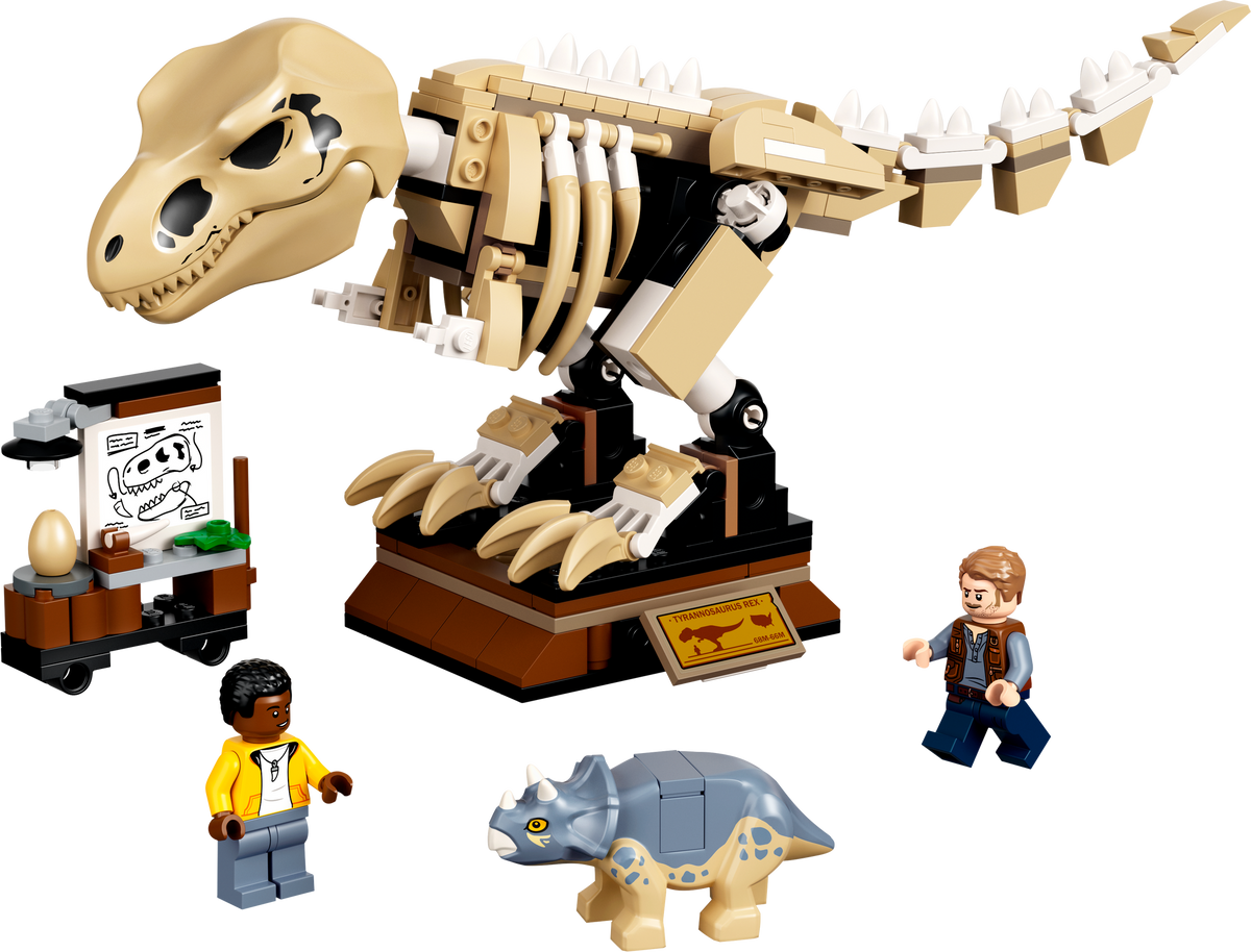 76940 T. rex Dinosaur Fossil Exhibition* product image 3, provided for visual reference and product detail review