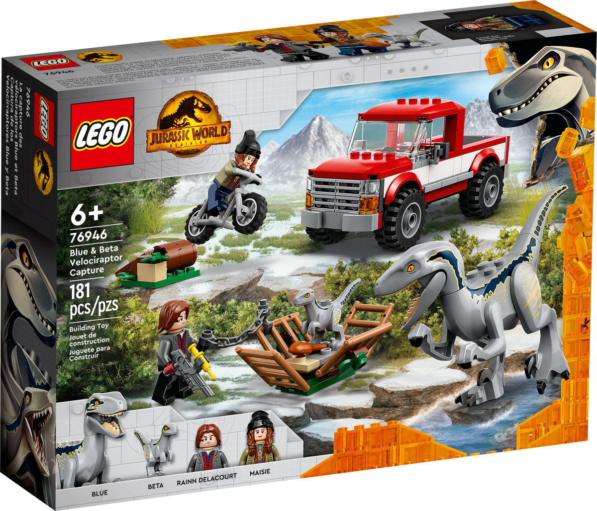 76946 Blue & Beta Velociraptor Capture* product image 1, provided for visual reference and product detail review