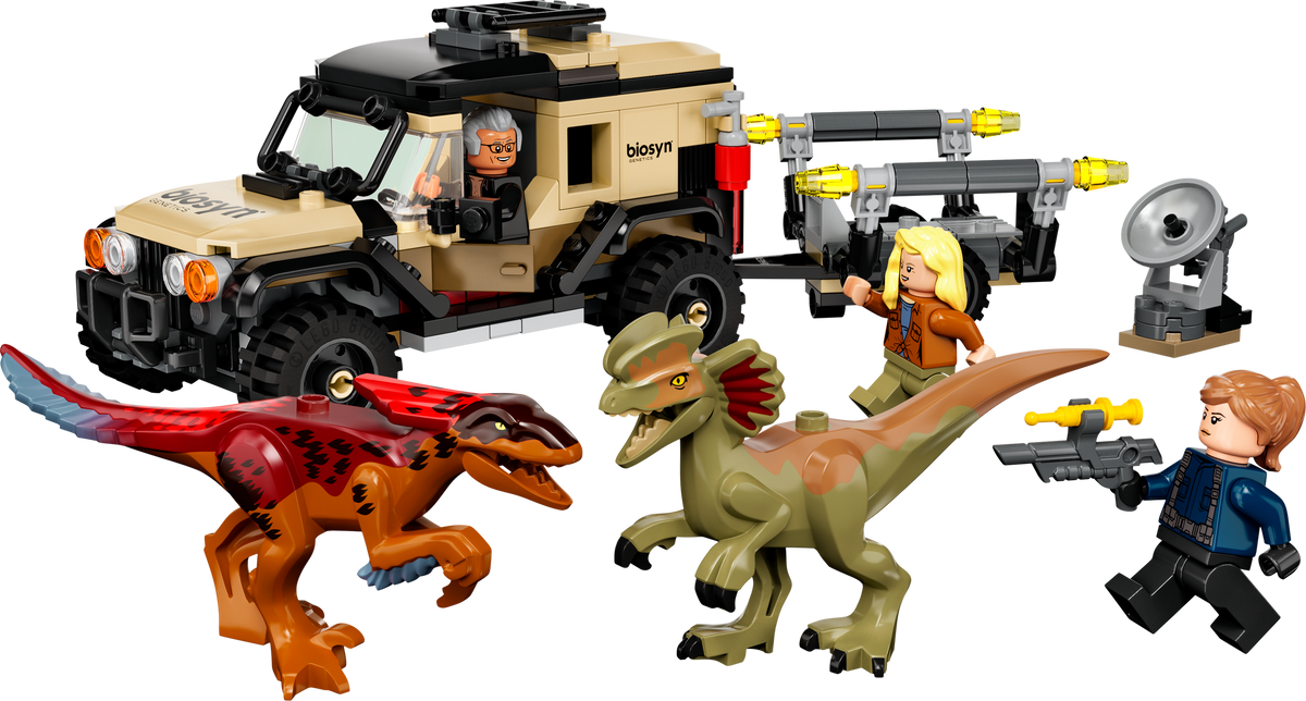 76951 Pyroraptor & Dilophosaurus Transport* product image 2, provided for visual reference and product detail review