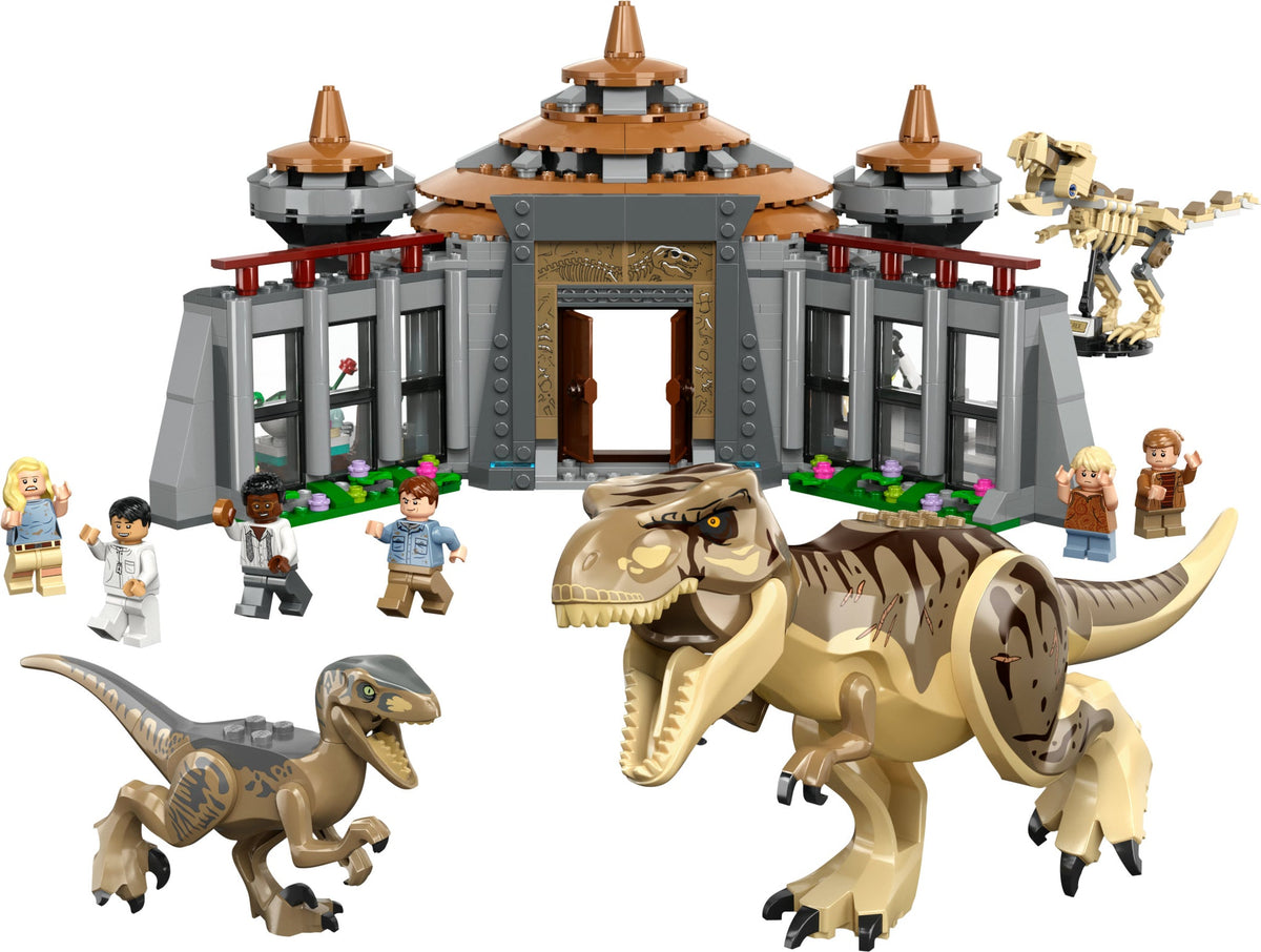 76961 Visitor Center: T. rex & Raptor Attack product image 2, provided for visual reference and product detail review