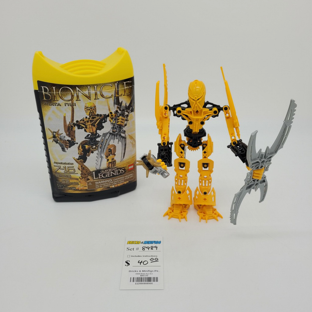 8989 Mata Nui (U) product image 2, provided for visual reference and product detail review