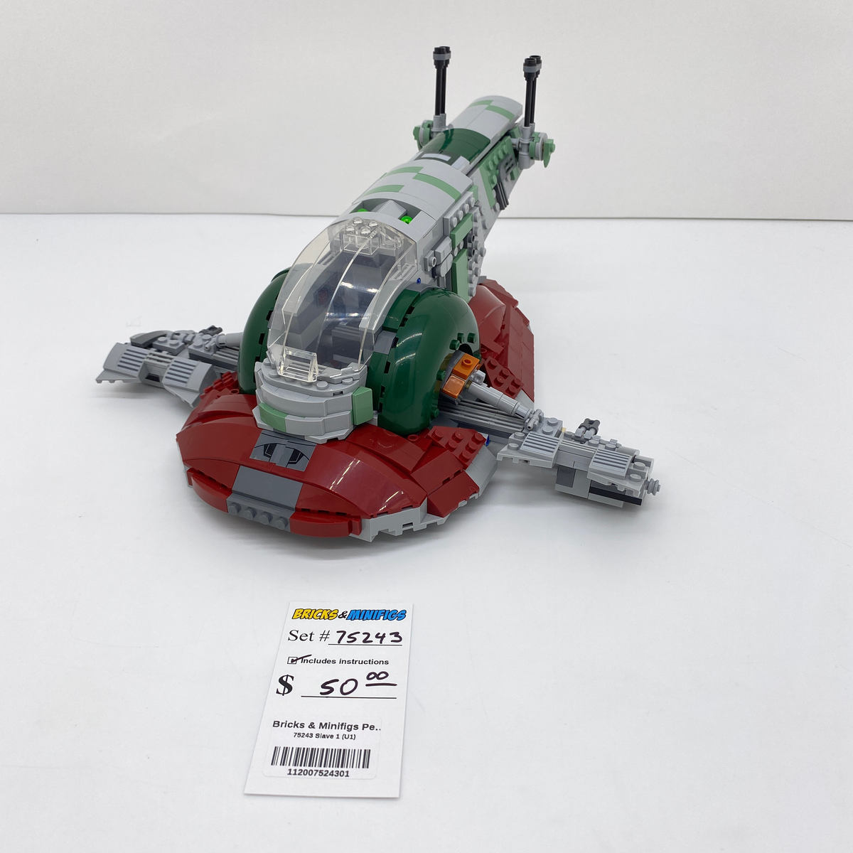 75243 Slave I - 20th Anniversary Edition (U2) product image 1, provided for visual reference and product detail review