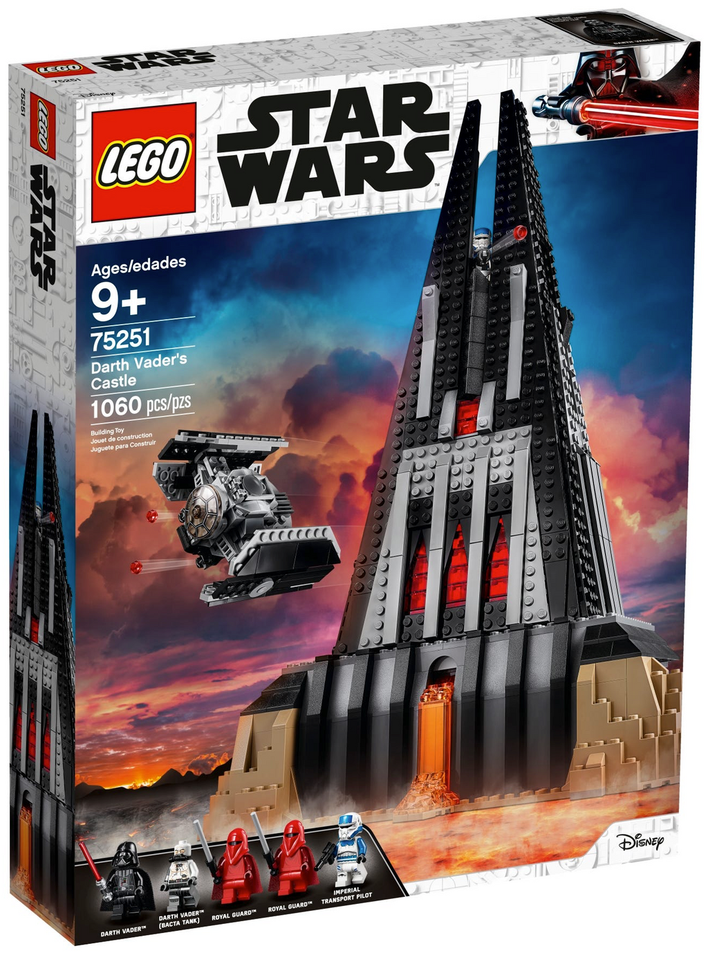 75251 Darth Vader's Castle product image 1, provided for visual reference and product detail review