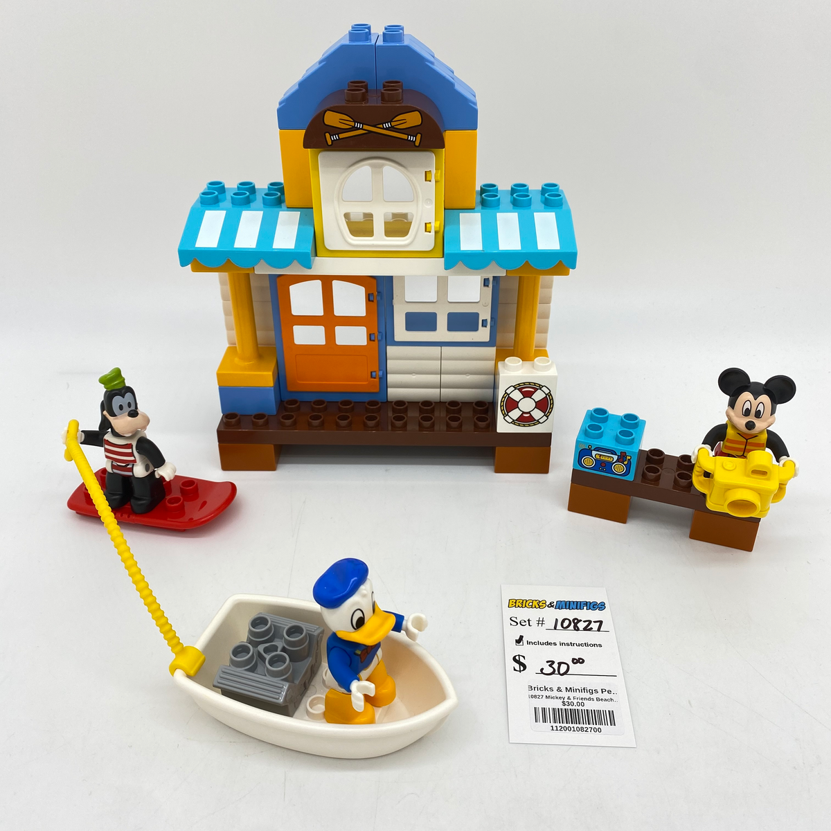 10827 Mickey & Friends Beach House (U) product image 2, provided for visual reference and product detail review