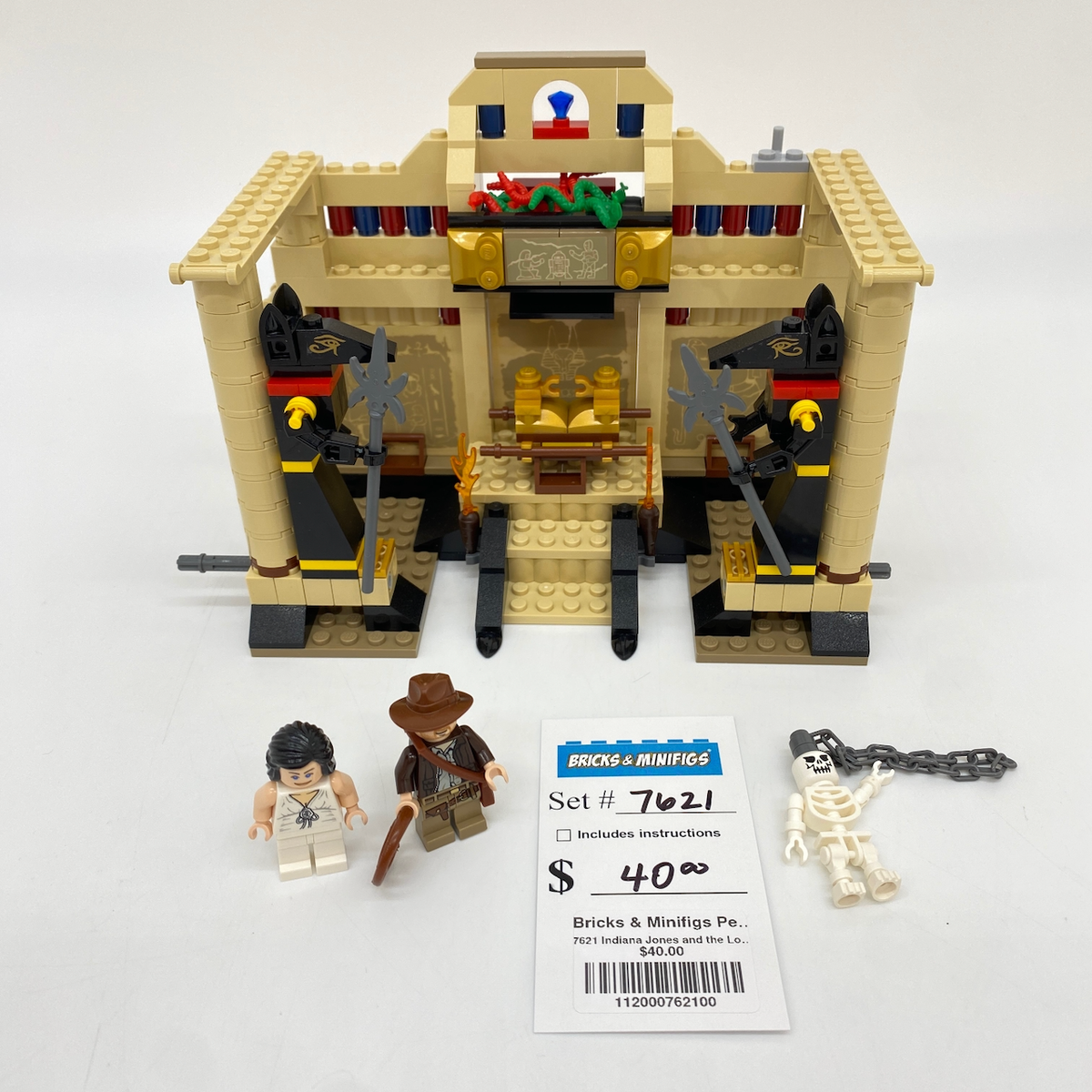 7621 Indiana Jones and the Lost Tomb (U) product image 1, provided for visual reference and product detail review