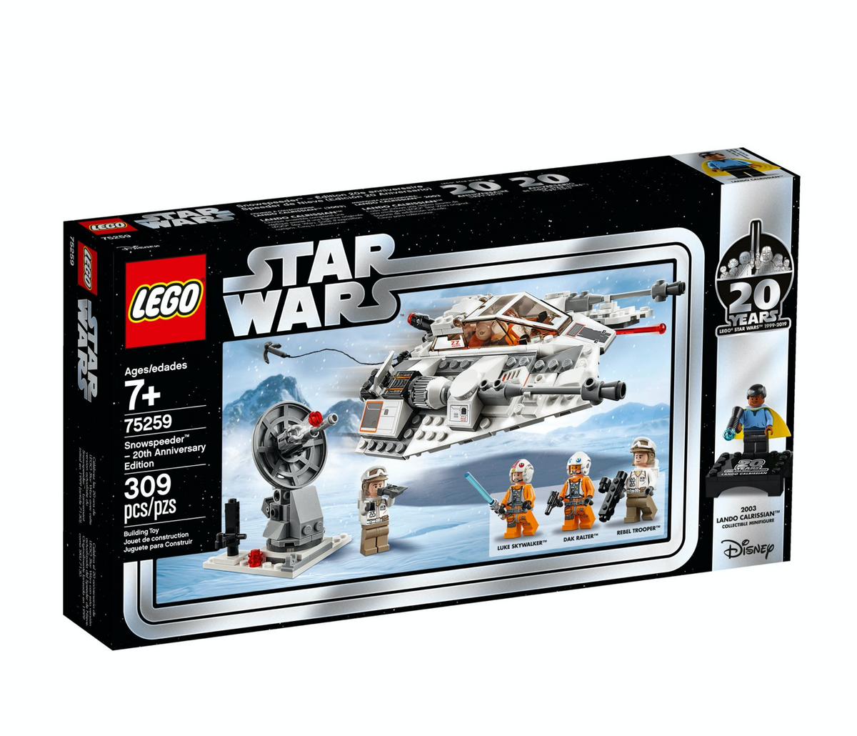 75259 Snow Speeder - 20th Anniversary Edition product image 1, provided for visual reference and product detail review