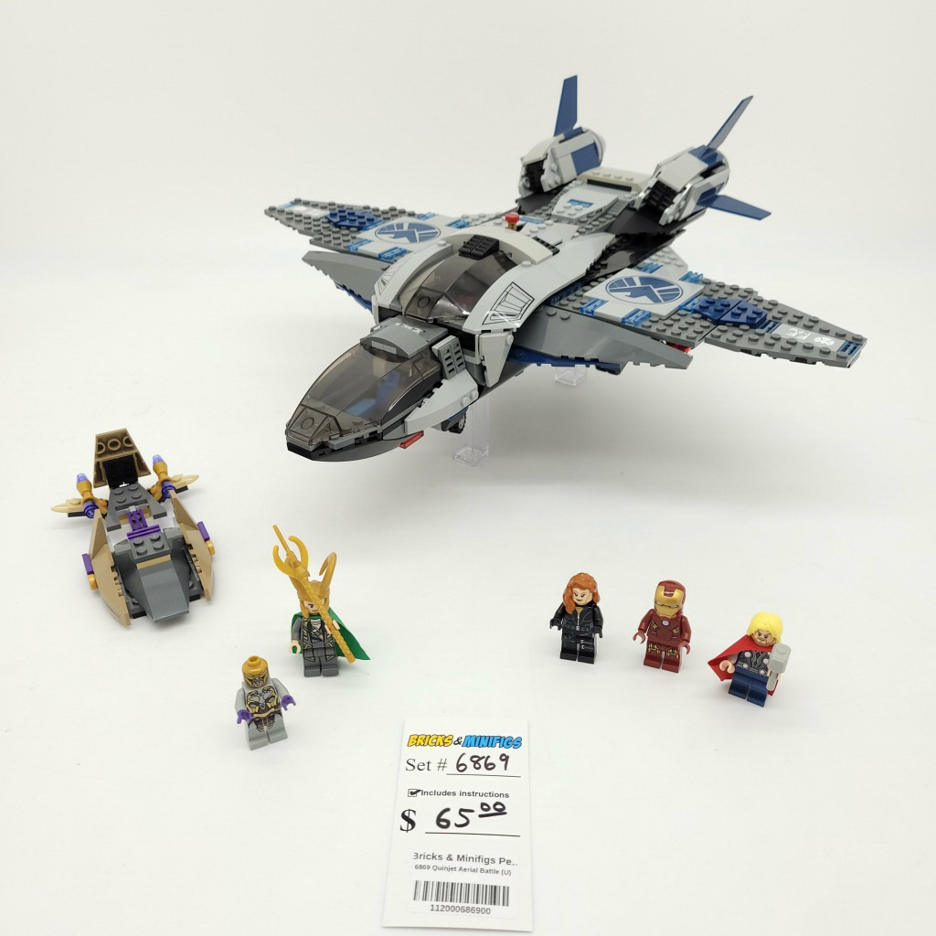 6869 Quinjet Aerial Battle (U) product image 1, provided for visual reference and product detail review