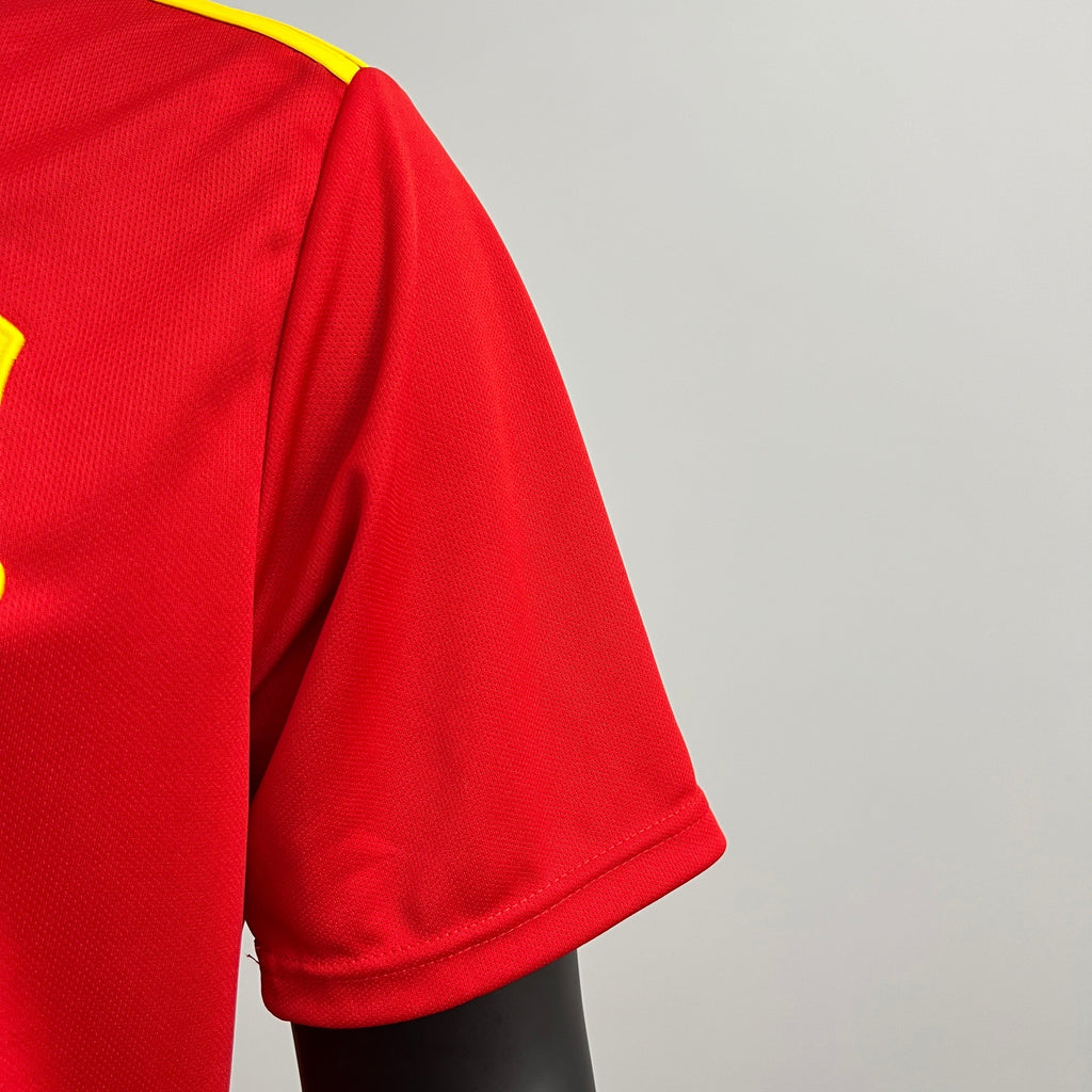 Retro Spain Jersey 2018 Home Football Kit Soccer product image 6
