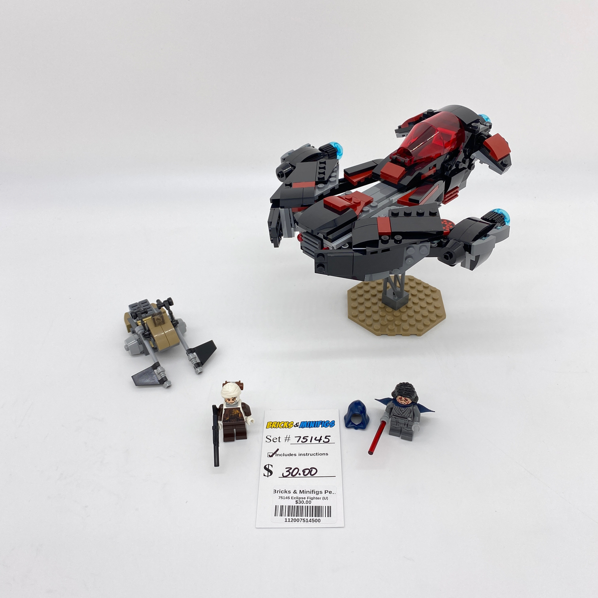 75145 Eclipse Fighter (U) product image 1, provided for visual reference and product detail review