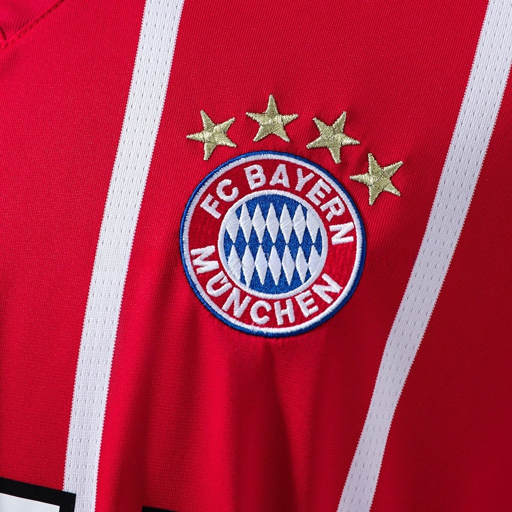 Bayern Munich Jersey 2017-18 Home Retro Football Kit product image 5