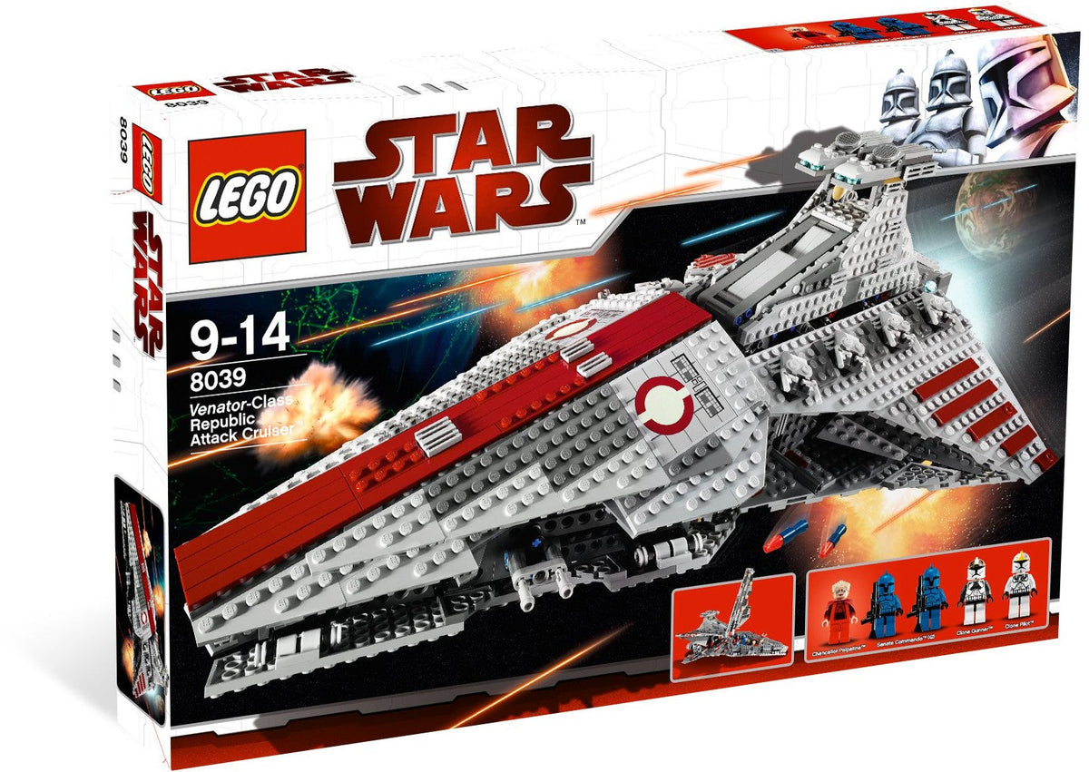 8039 Venator-Class Republic Attack Cruiser (C) product image 1, provided for visual reference and product detail review