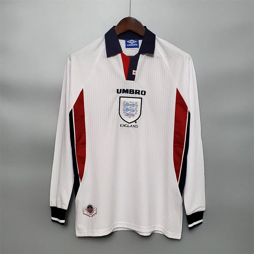 England Jersey Home kit 1998 Retro Long Sleeves product image 1
