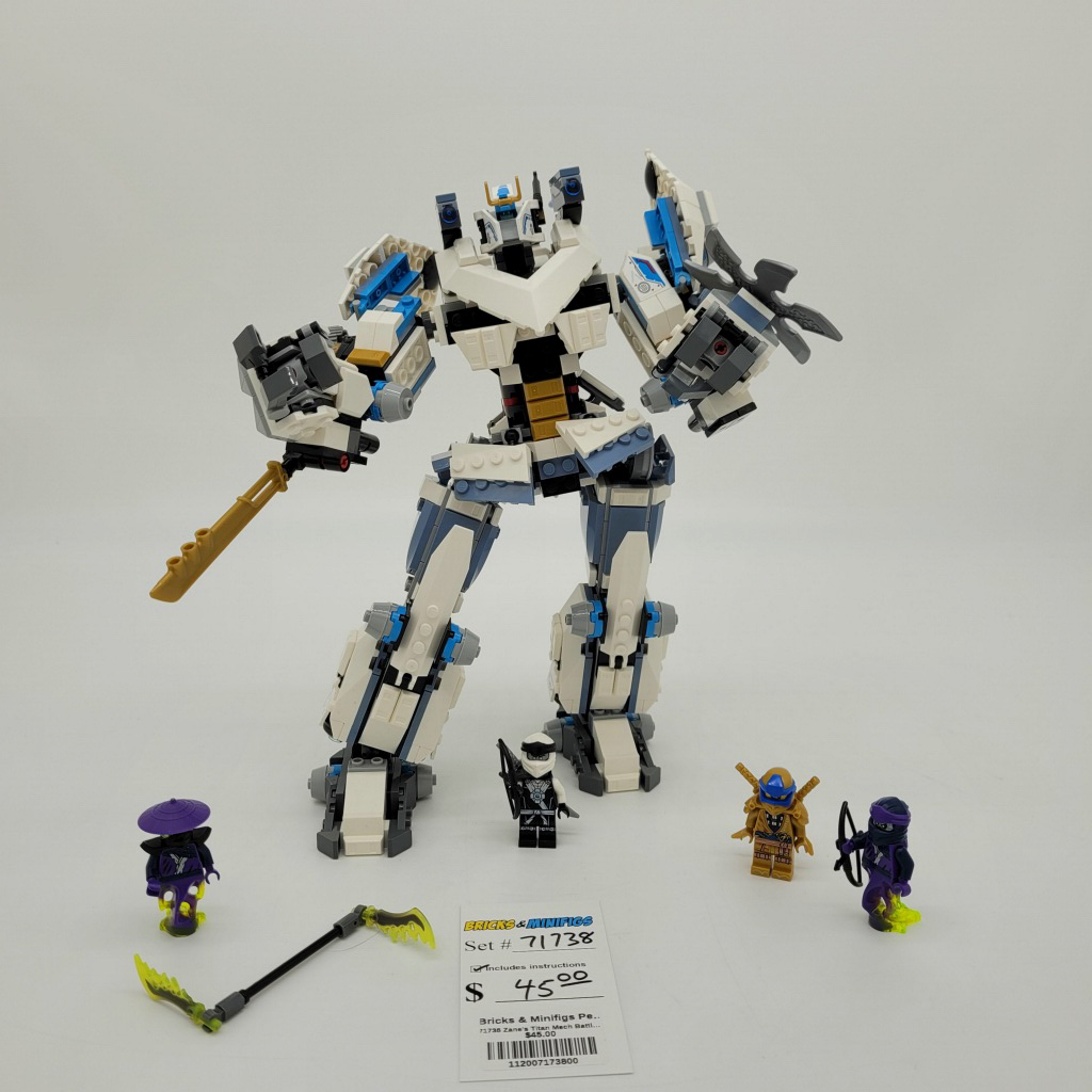 71738 Zane's Titan Mech Battle (U) product image 1, provided for visual reference and product detail review