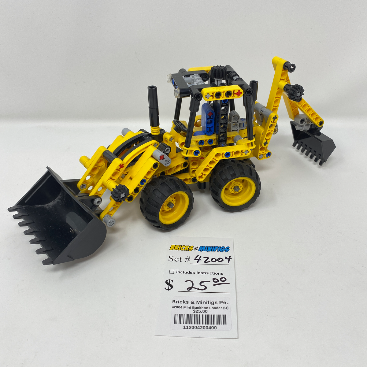 42004 Mini Backhoe Loader (U) product image 1, provided for visual reference and product detail review