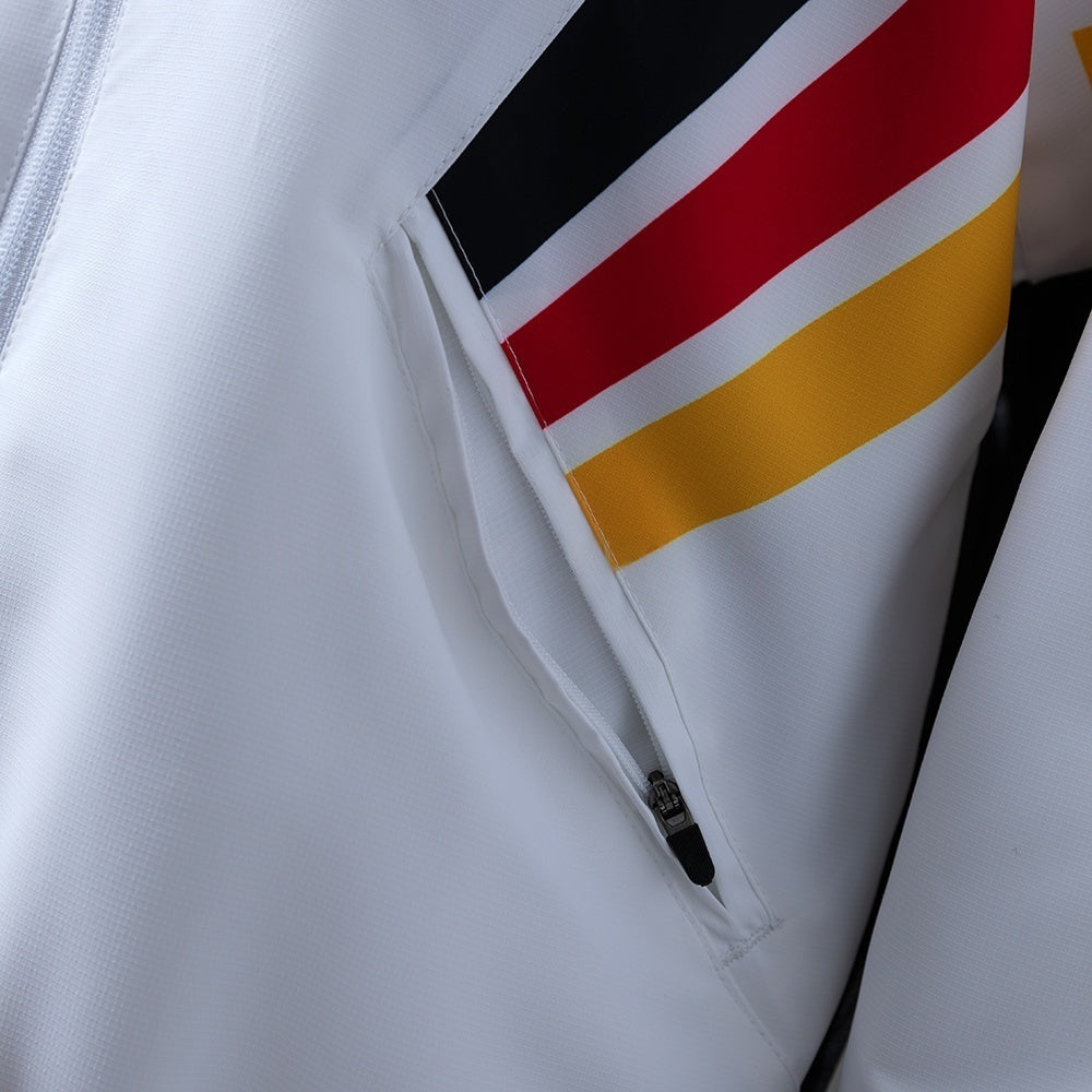 Germany Windbreaker 1996 White Football Soccer Jacket product image 3