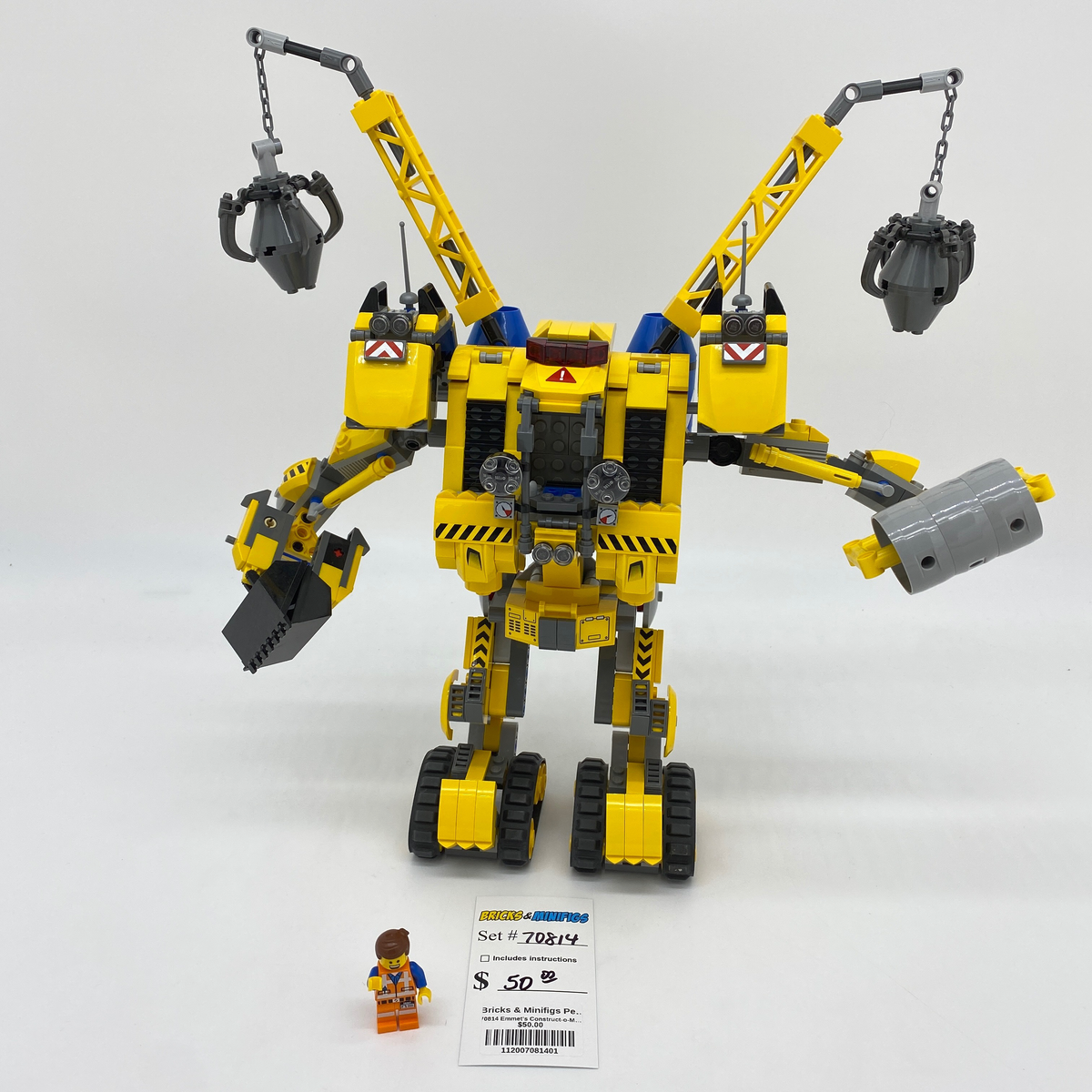 70814 Emmet's Construct-o-Mech (U1) product image 1, provided for visual reference and product detail review