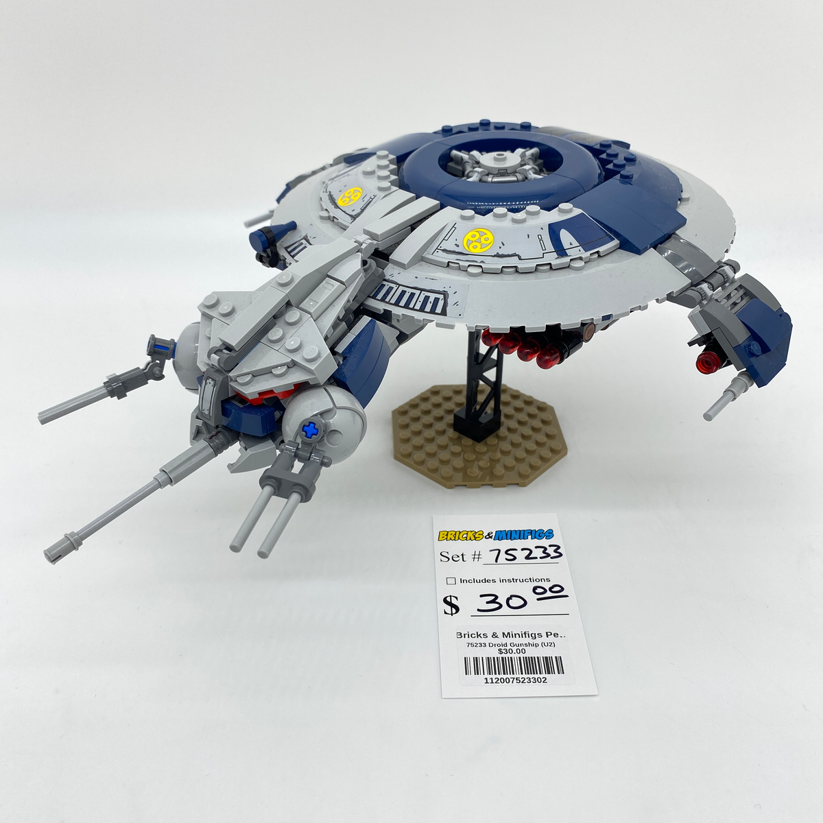 75233 Droid Gunship (U2) product image 1, provided for visual reference and product detail review
