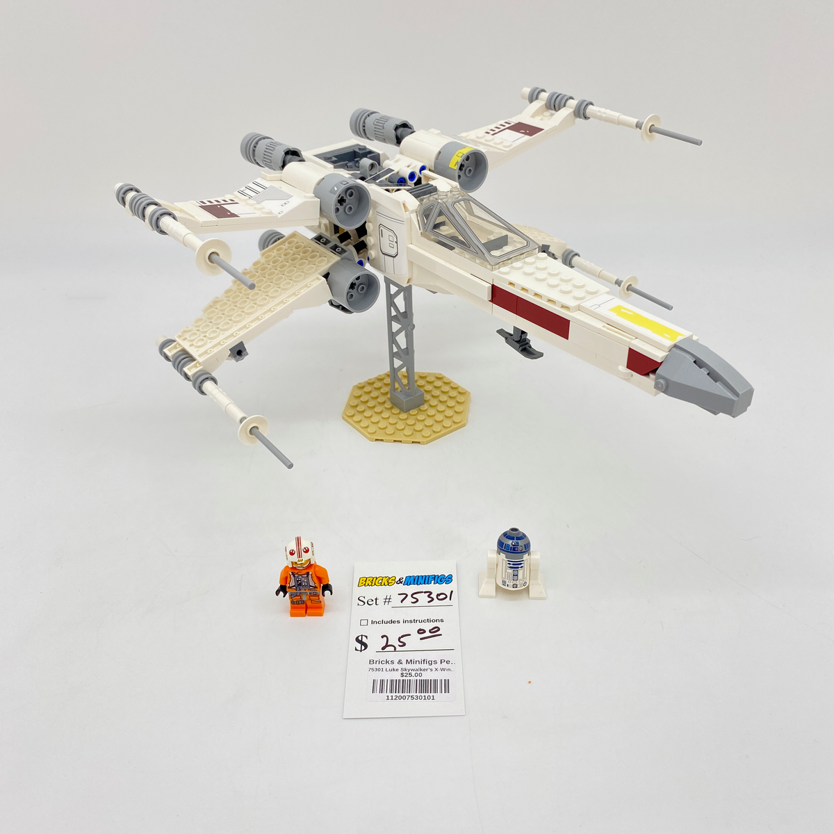 75301 Luke Skywalker's X-Wing Fighter (U1) product image 1, provided for visual reference and product detail review