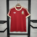 Retro Mexico Red Jersey 1985 Football Kit Soccer Shirt product image 1