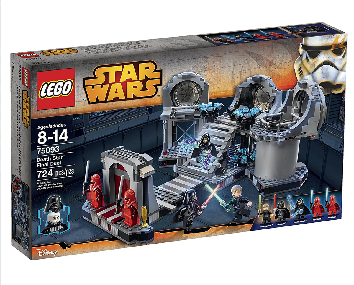 75093 Death Star Final Duel product image 1, provided for visual reference and product detail review