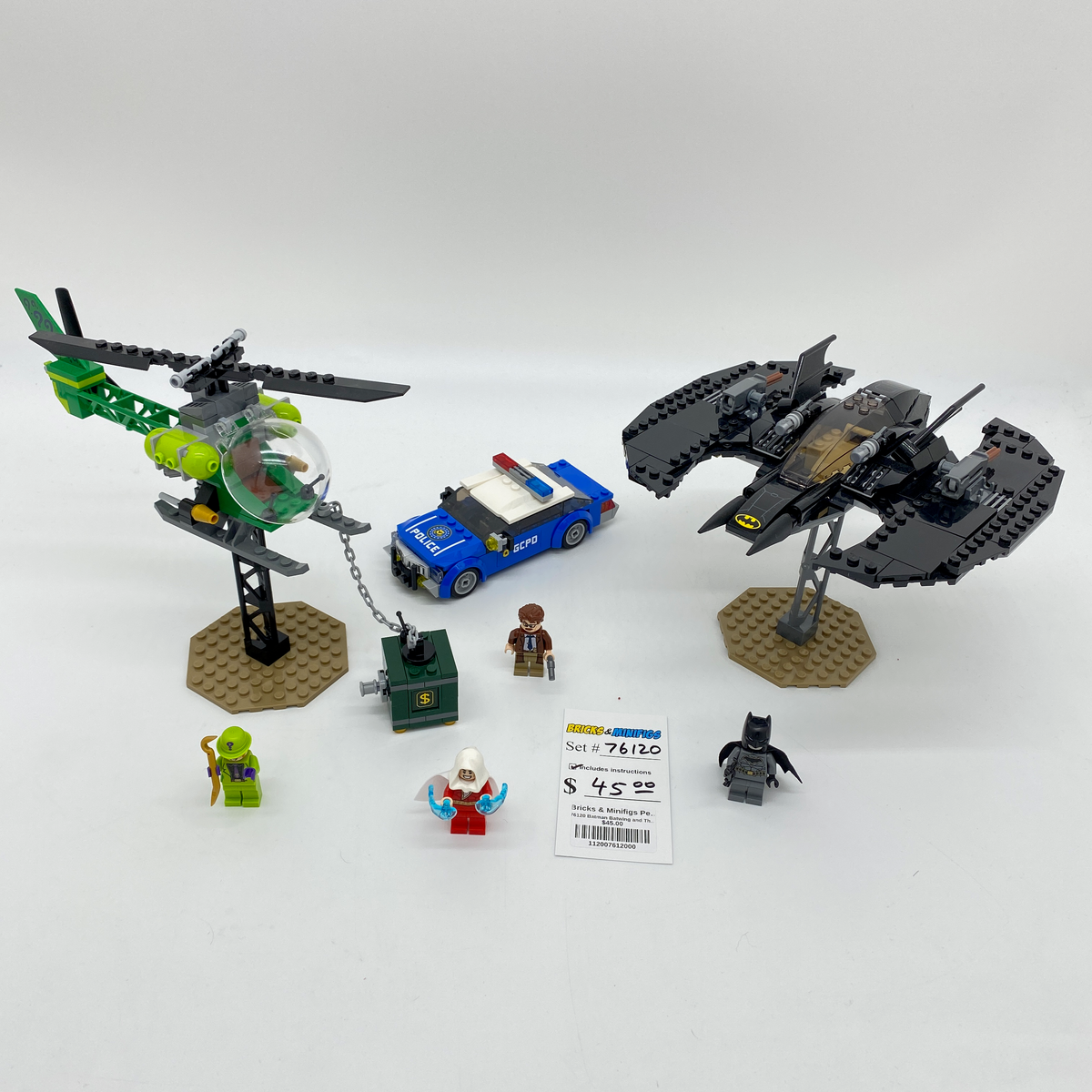 76120 Batman Batwing and The Riddler Heist (U) product image 1, provided for visual reference and product detail review